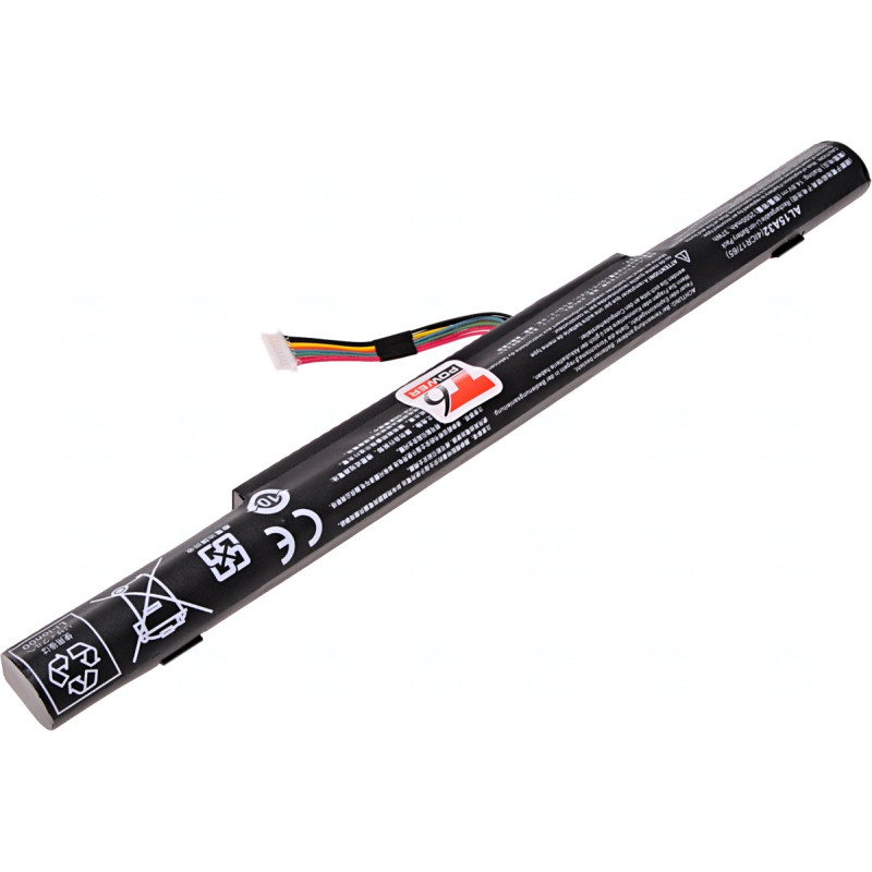 Batérie T6 Power Acer Aspire E5-422, E5-522, E5-722, V3-572, TravelMate P248-M, 4cell, 2500mAh, 37Wh