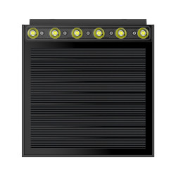 Vonkajšie solárne LED svetlo Viking SR32/700 lm/IP54/4 režimy/denná biela