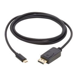EATON - Adaptér USB-C/DisplayPort BiDirect, uzamykateľný konektor, 4K 60Hz, HDR (Samec/Samec), kábel 1.8m