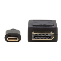 EATON - Adaptér USB-C/DisplayPort BiDirect, uzamykateľný konektor, 4K 60Hz, HDR (Samec/Samec), kábel 1.8m