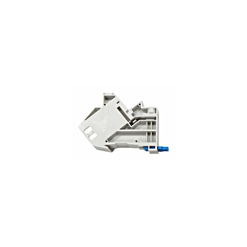 SCHRACK - DIN patchpanel, 1-portový, neosadený, pre HSEMRxxxS moduly