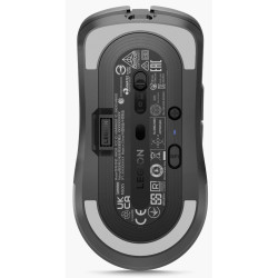 Lenovo Legion M600s/Herná/Optická/Pre pravákov/19 000 DPI/Drôtové/Bezdrôtové/Šedá