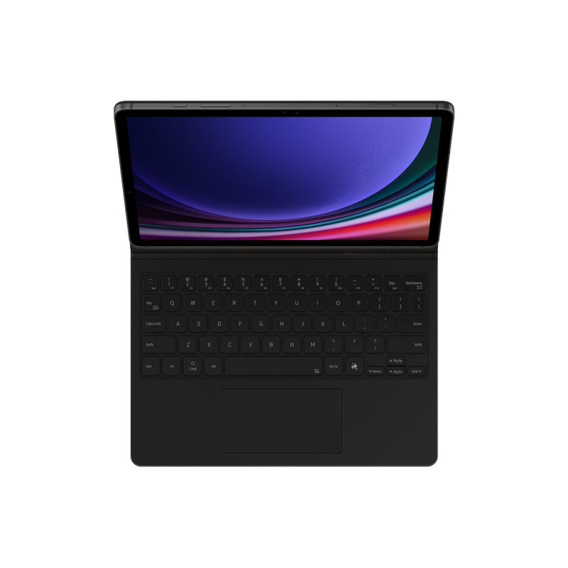 Samsung Ochranný kryt s klávesnicou a touchpadom pre Tab S9/S9 FE/S10 FE/S10 lite Black