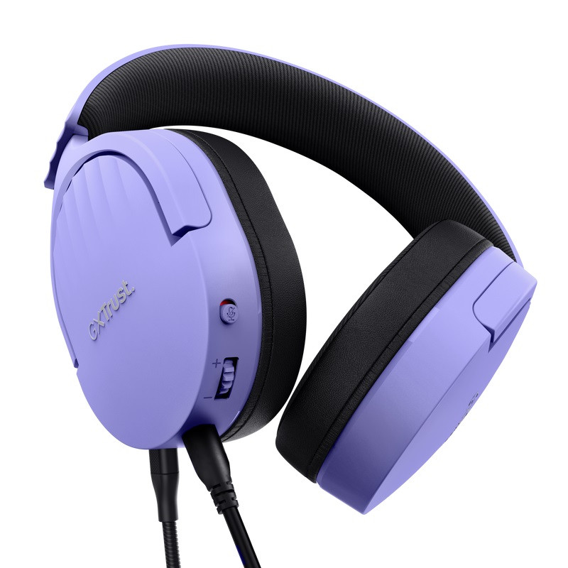 Trust Gaming GXT 489P Fayzo/Stereo/Jack/Drôt/Fialová