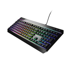 Herná klávesnica Genesis RHOD 530/RGB/Drôtové USB-A/US/Čierna