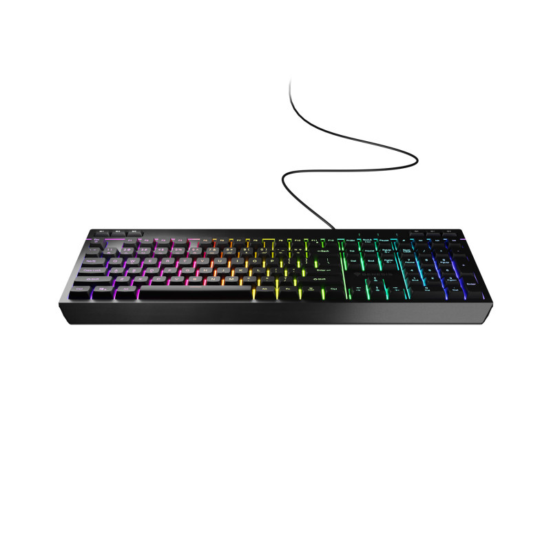 Herná klávesnica Genesis RHOD 530/RGB/Drôtové USB-A/US/Čierna