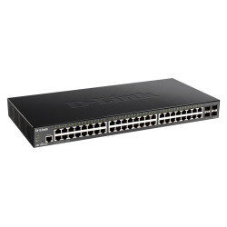 D-Link DGS-1250-52X 48-port Gigabit Smart Managed Switch with 4x 10G SFP+ ports