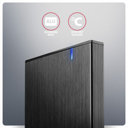 AXAGON EE25-XA6C, USB-C 5Gbps - SATA 6G, 2.5'' kovový ALINE box