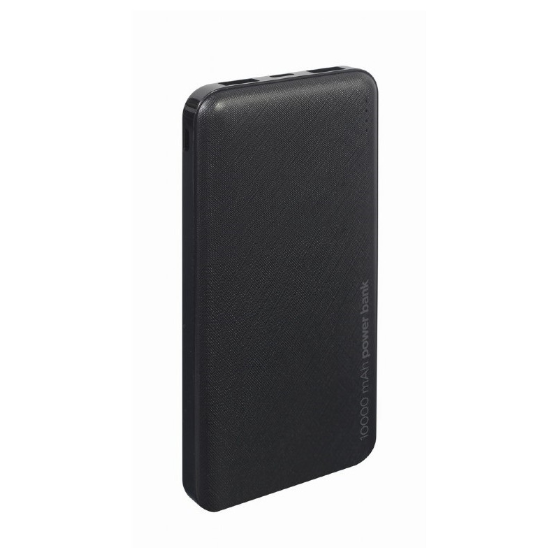 GEMBIRD powerbanka 10 000 mAh čierna