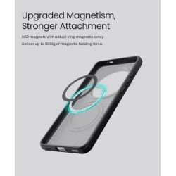 Nillkin Super Frosted PRE Magnetic Zadný Kryt pre Vivo X300 Ultra Transparent Black