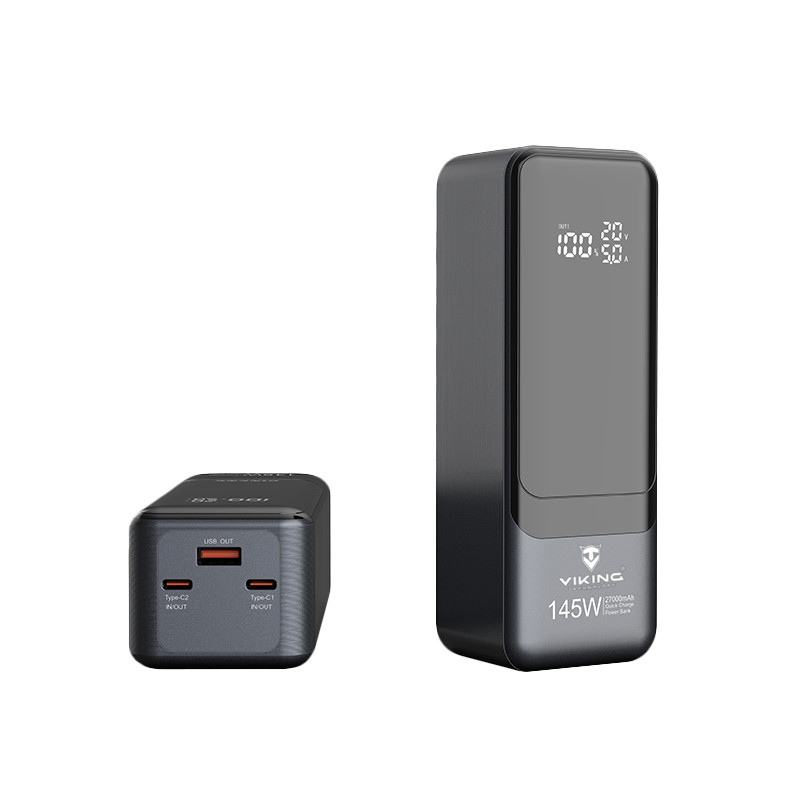 Viking PN-964PD 27000 mAh/Output:1xUSB-A,2xUSB-C/Input:2xUSB-C/LED display