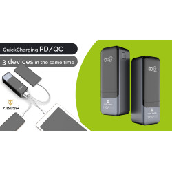 Viking PN-964PD 27000 mAh/Output:1xUSB-A,2xUSB-C/Input:2xUSB-C/LED display