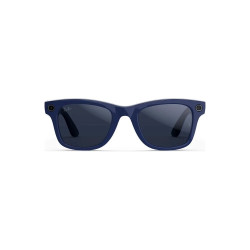 GOOGLE - Meta Ray-Ban Gen2 Wayfarer, Shiny Cosmic Blue/Clear/SapphireTransitions (Large)