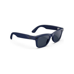 GOOGLE - Meta Ray-Ban Gen2 Wayfarer, Shiny Cosmic Blue/Clear/SapphireTransitions (Large)