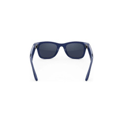 GOOGLE - Meta Ray-Ban Gen2 Wayfarer, Shiny Cosmic Blue/Clear/SapphireTransitions (Large)