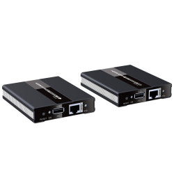 PremiumCord HDMI KVM extender s USB na 60m cez jeden kábel Cat5/6, bez zpoždenia