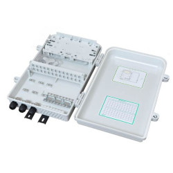 OEM - Optický FTTH spojovací box pre 24 pigtailov vr.