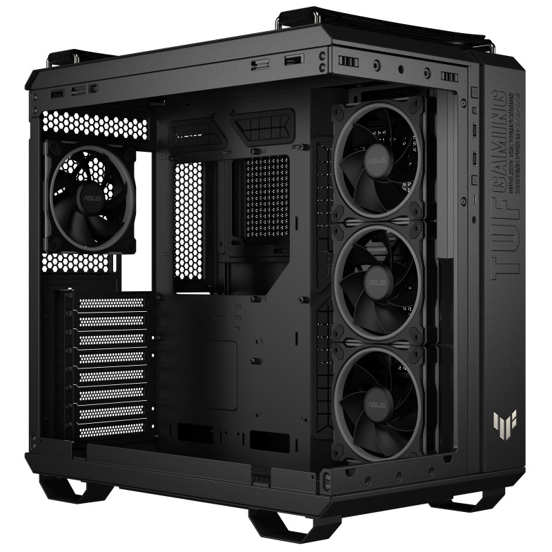 ASUS case GT502 HORIZON BLACK, ARGB, TEMPERED GLASS