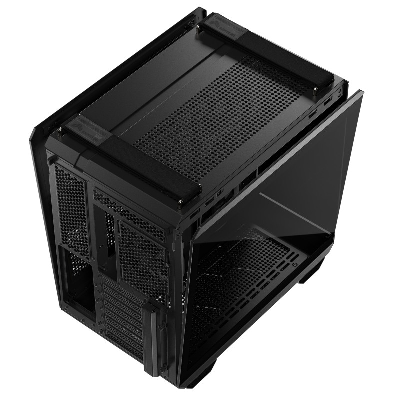 ASUS case GT502 HORIZON BLACK, ARGB, TEMPERED GLASS