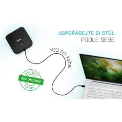 i-tec USB-C HDMI DP Docking Station with Power Delivery 100W