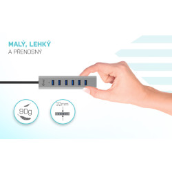 i-tec USB-C Charging Metal HUB 7 Port