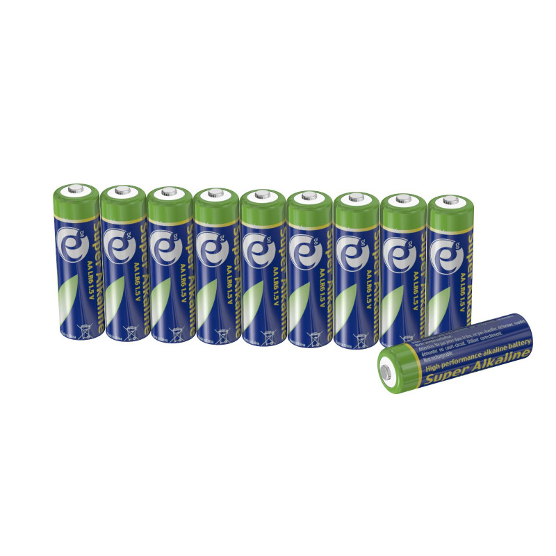GEMBIRD super alkaline batéria AA 10ks