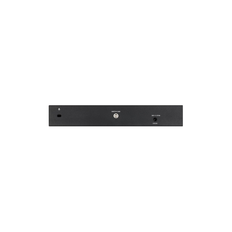 D-Link DGS-1210-08P Smart PoE switch, 8x GbE PoE+, 2x SFP, PoE 65W, fanless