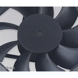 prídavný ventilátor Akasa 60x60x15 black