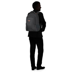 American Tourister AT WORK LAPTOP BACKPACK 17.3'' Black/Orange