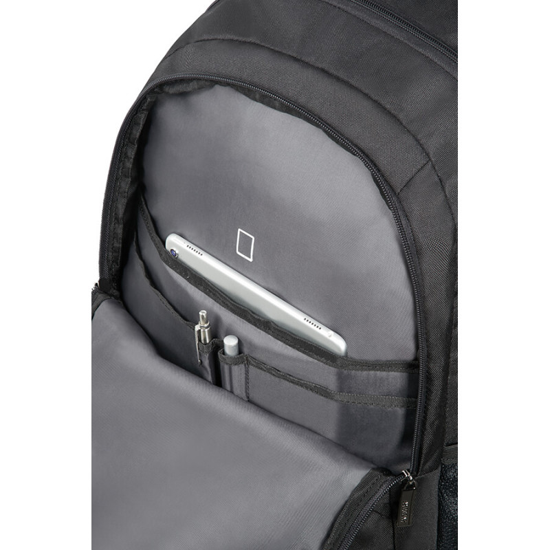American Tourister AT WORK LAPTOP BACKPACK 17.3'' Black/Orange