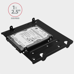 AXAGON RHD-435, kovový rámček pre 4x 2.5'' alebo 2x 2.5'' HDD/SSD a 1x 3.5'' HDD do 5.25'' pozície