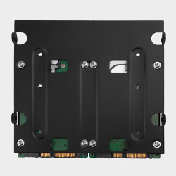AXAGON RHD-435, kovový rámček pre 4x 2.5'' alebo 2x 2.5'' HDD/SSD a 1x 3.5'' HDD do 5.25'' pozície