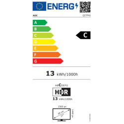 AOC/Q27P4U/27''/IPS/QHD/120Hz/4ms/Čierna/5R