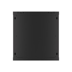 LANBERG RACKOVÁ SKRIŇA 19'' NÁSTENNÁ 12U/600X600 PRO VLASTNÚ MONTÁŽ S KOVOVÝMI DVERAMI ČIERNA