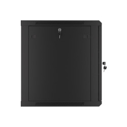 LANBERG RACKOVÁ SKRIŇA 19'' NÁSTENNÁ 12U/600X600 PRO VLASTNÚ MONTÁŽ S KOVOVÝMI DVERAMI ČIERNA