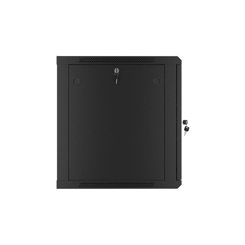 LANBERG RACKOVÁ SKRIŇA 19'' NÁSTENNÁ 12U/600X600 PRO VLASTNÚ MONTÁŽ S KOVOVÝMI DVERAMI ČIERNA