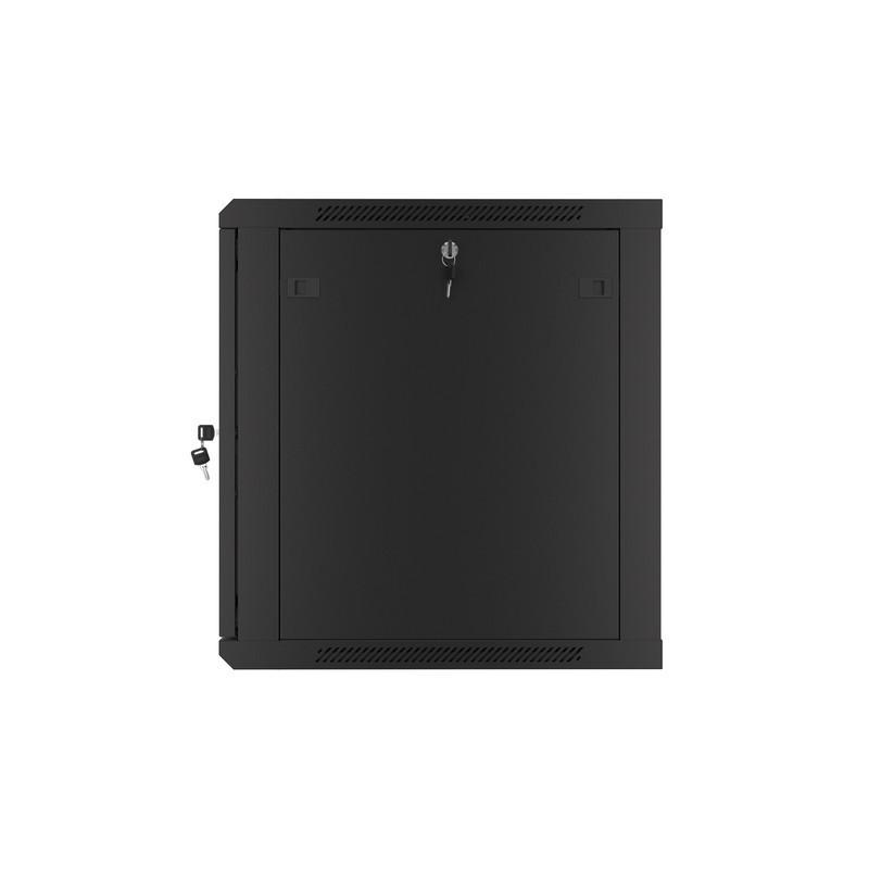 LANBERG RACKOVÁ SKRIŇA 19'' NÁSTENNÁ 12U/600X600 PRO VLASTNÚ MONTÁŽ S KOVOVÝMI DVERAMI ČIERNA
