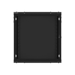 LANBERG RACKOVÁ SKRIŇA 19'' NÁSTENNÁ 12U/600X600 PRO VLASTNÚ MONTÁŽ S KOVOVÝMI DVERAMI ČIERNA