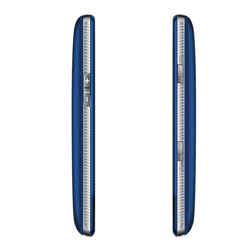 EVOLVEO EasyPhone XR, mobilný telefón pre seniorov s nabíjacím stojanom, modrá
