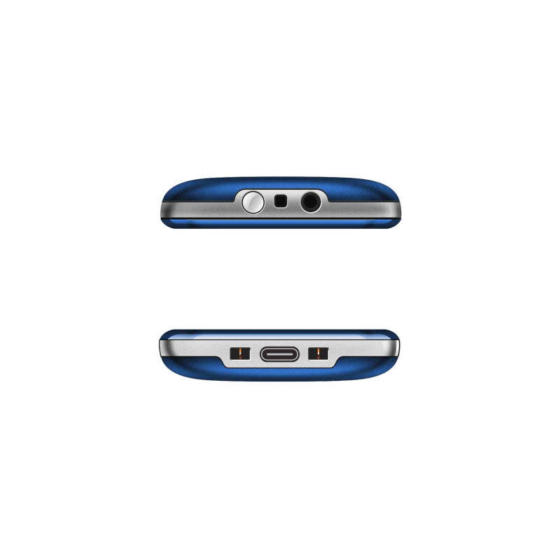 EVOLVEO EasyPhone XR, mobilný telefón pre seniorov s nabíjacím stojanom, modrá