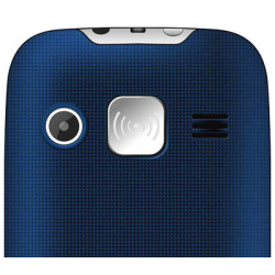 EVOLVEO EasyPhone XR, mobilný telefón pre seniorov s nabíjacím stojanom, modrá