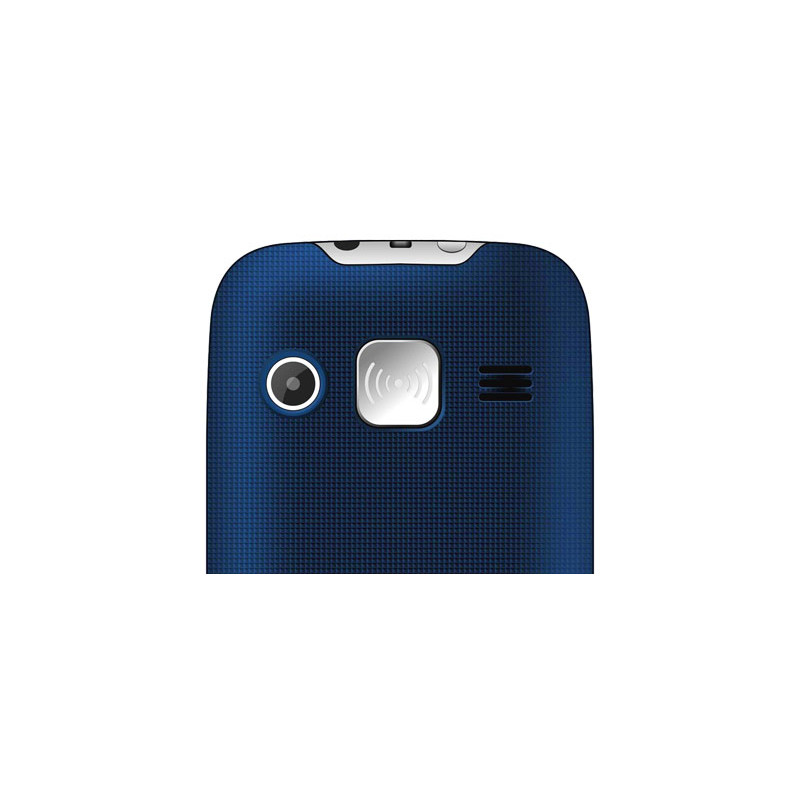 EVOLVEO EasyPhone XR, mobilný telefón pre seniorov s nabíjacím stojanom, modrá