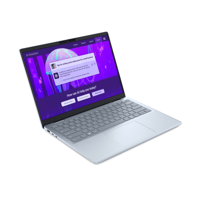 Dell 14 Plus/DB14250/U7-256V/14''/2560x1600/16GB/512GB/Arc 140V/W11P/Silver/3RNBD