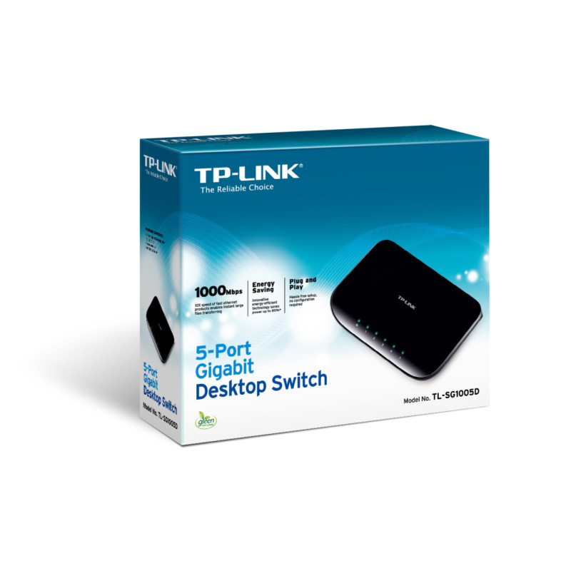 TP-Link TL-SG1005D 5x Gigabit Desktop Switch