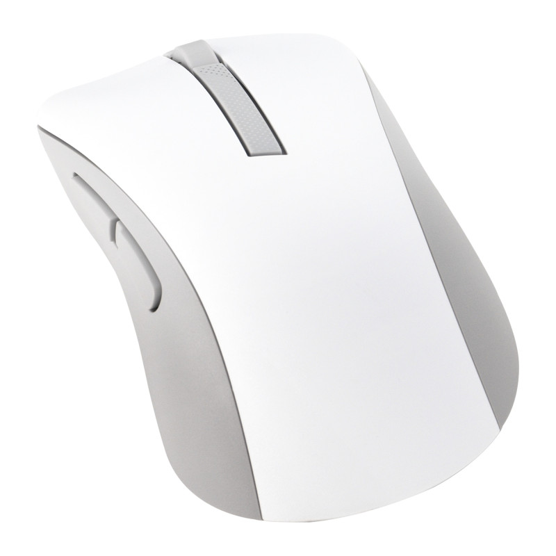 ASUS Wireless Mouse MD102/Kancelárska/Optická/Pre pravákov/1 600 DPI/USB+BT/Biela