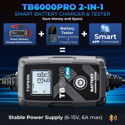 VIKING - TOPDON Nabíjačka a tester batérie TB6000Pro