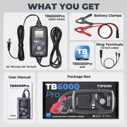 VIKING - TOPDON Nabíjačka a tester batérie TB6000Pro