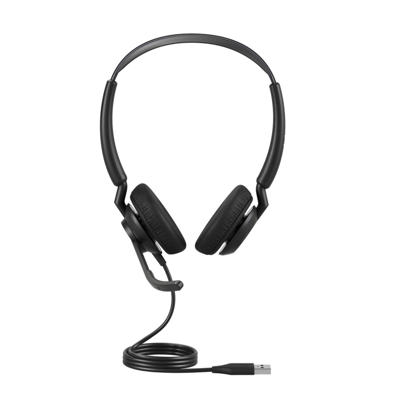 Jabra Engage 50 II/Stereo/ANC/USB/Drôt/Čierna