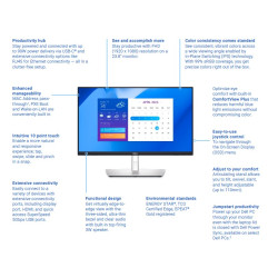 24'' LCD Dell P2424HT Touch 5ms/16:9/mat/USB-C/repr