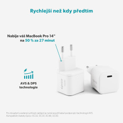 Epico Micro AVS GaN 100W dynamický adaptér EA100b
